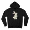 Cute Floral Bunny Rabbit Funny Easter Day Hoodie For Men Women, Happy Easter Day Gift Idea, Bunny Hoodie Gift